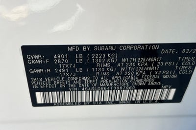 2026 Subaru FORESTER Premium