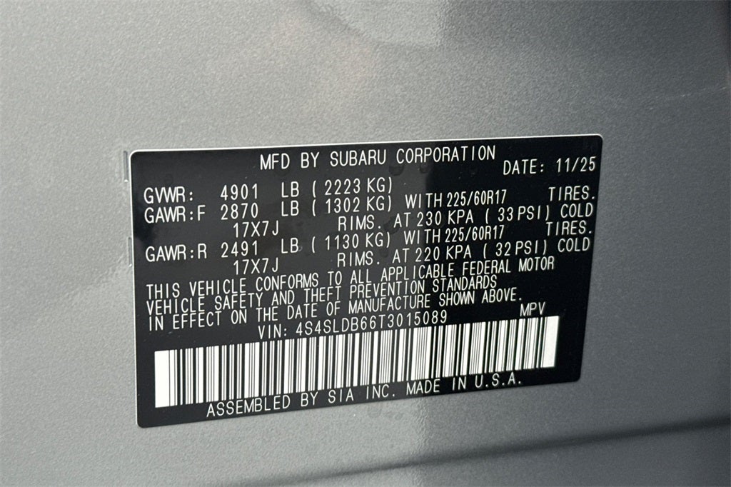 2026 Subaru FORESTER Premium