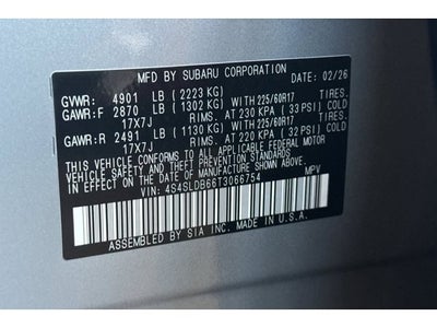 2026 Subaru FORESTER Premium