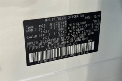 2026 Subaru FORESTER Premium