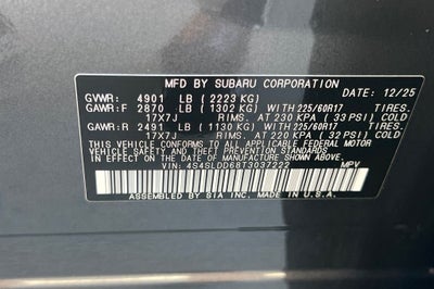 2026 Subaru Forester Premium