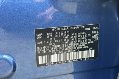 2026 Subaru FORESTER Premium