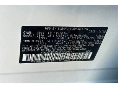 2026 Subaru FORESTER Premium