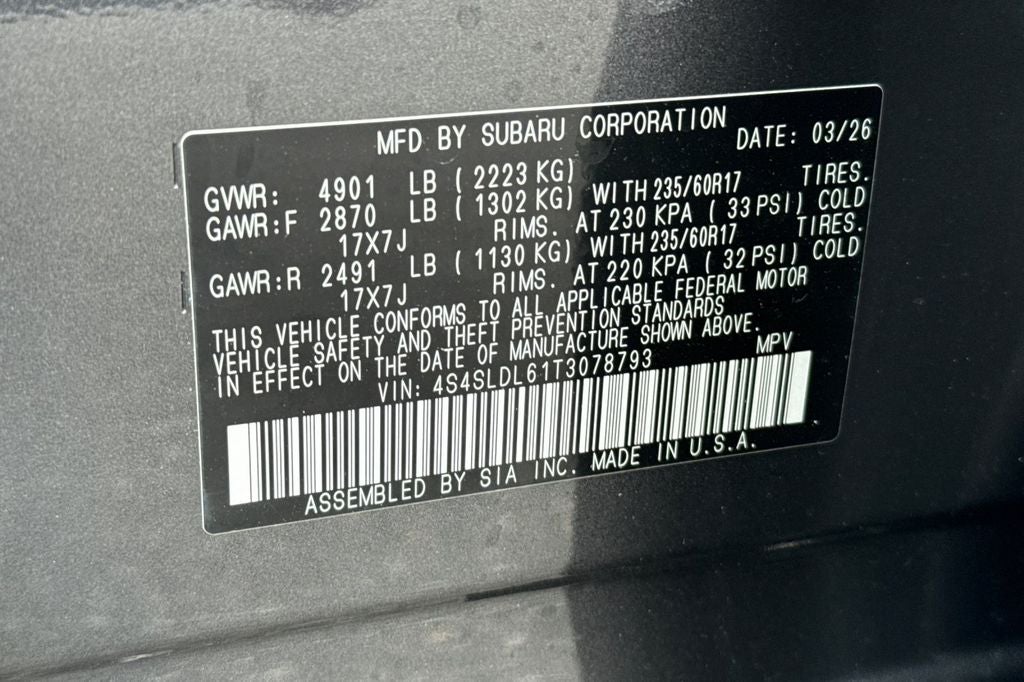 2026 Subaru FORESTER Wilderness