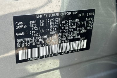 2026 Subaru FORESTER Wilderness