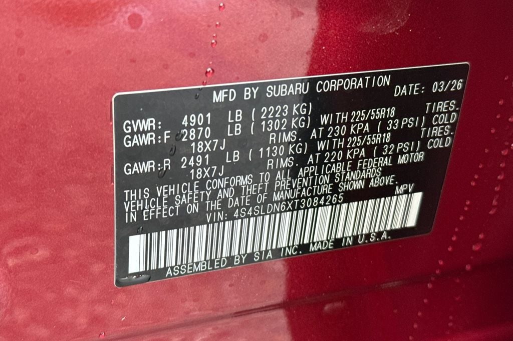 2026 Subaru FORESTER Limited