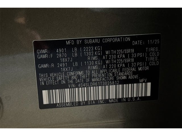 2026 Subaru FORESTER Limited