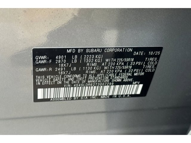 2026 Subaru Forester Limited