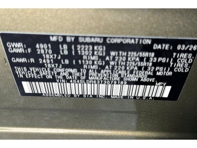 2026 Subaru FORESTER Limited