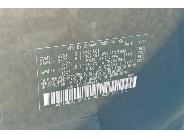 2026 Subaru FORESTER Limited