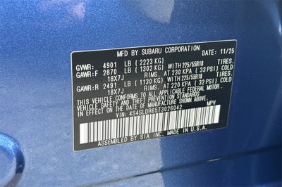 2026 Subaru FORESTER Limited