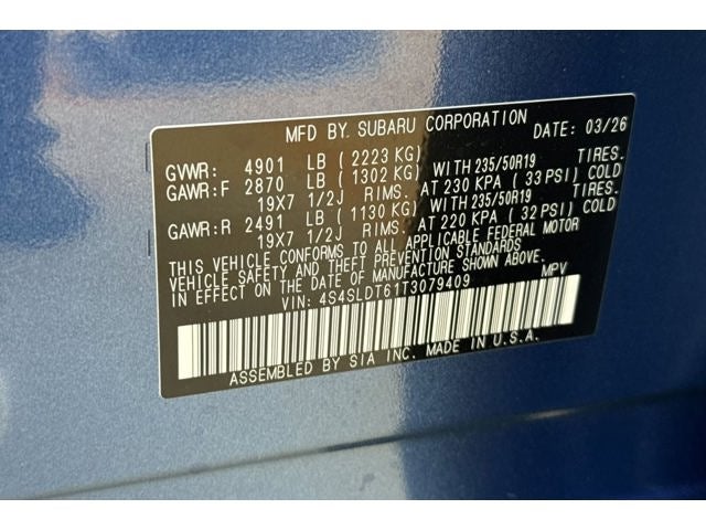 2026 Subaru FORESTER Touring