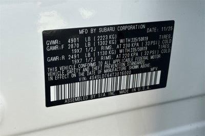 2026 Subaru FORESTER Touring