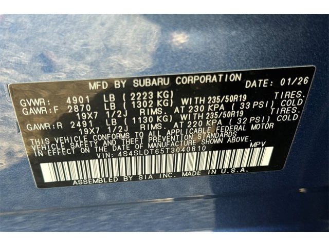 2026 Subaru FORESTER Touring