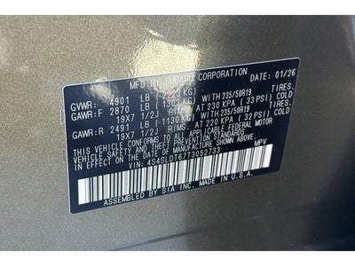 2026 Subaru FORESTER Touring