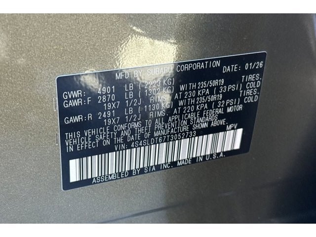 2026 Subaru FORESTER Touring