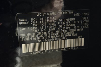 2026 Subaru FORESTER Touring