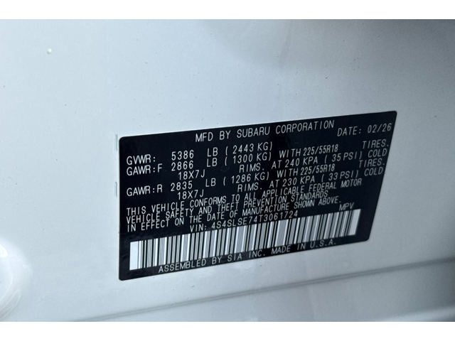 2026 Subaru FORESTER Premium Hybrid