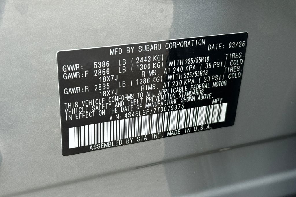 2026 Subaru FORESTER Premium Hybrid