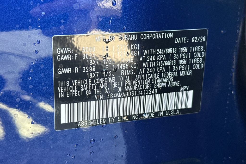 2026 Subaru ASCENT Premium 7-Passenger