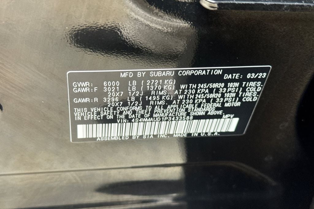 2023 Subaru Ascent Limited