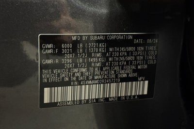 2024 Subaru Ascent Touring