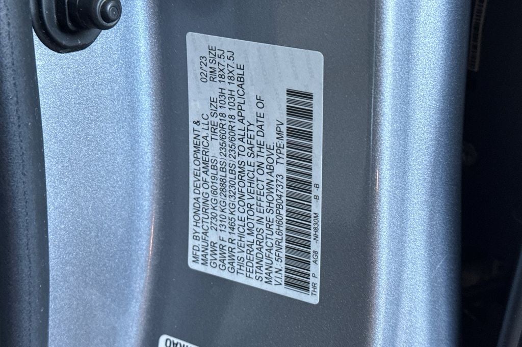 2023 Honda Odyssey EX-L