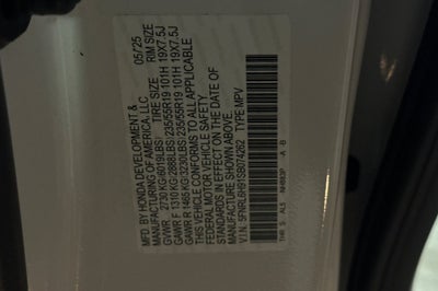 2025 Honda Odyssey Elite
