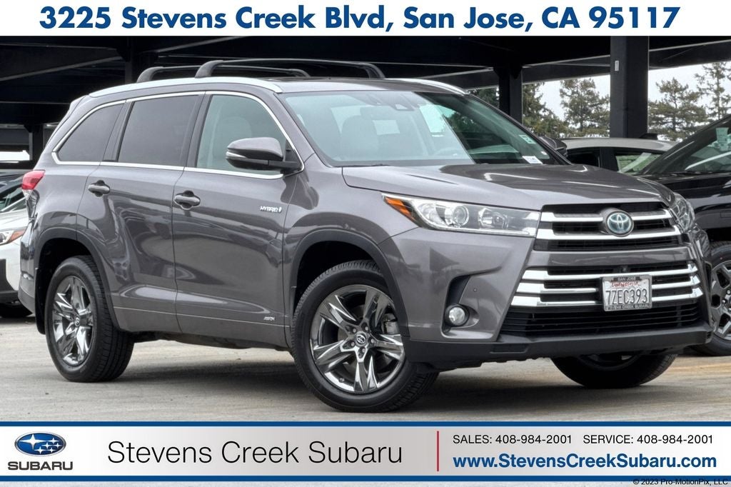 2017 Toyota Highlander Hybrid Limited Platinum
