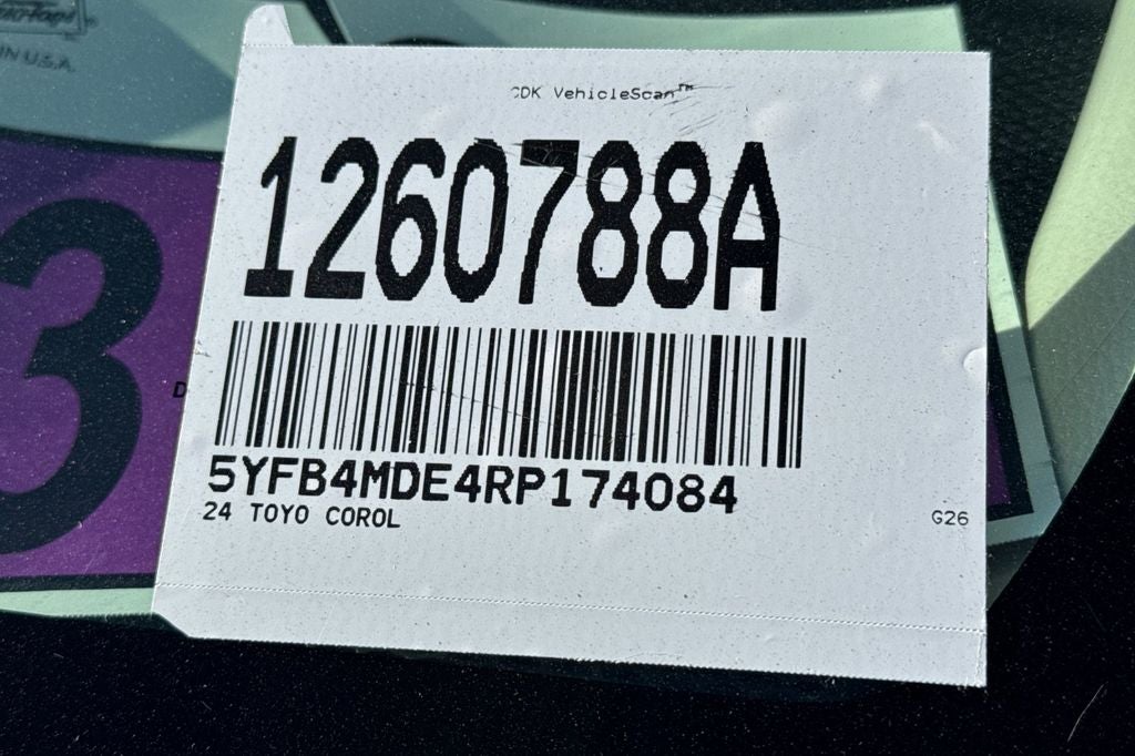 2024 Toyota Corolla LE