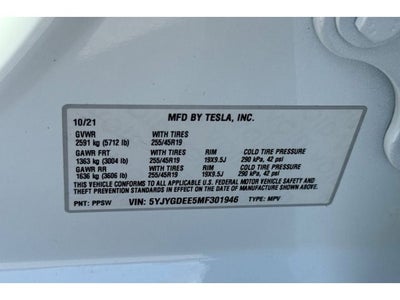 2021 Tesla Model Y Long Range