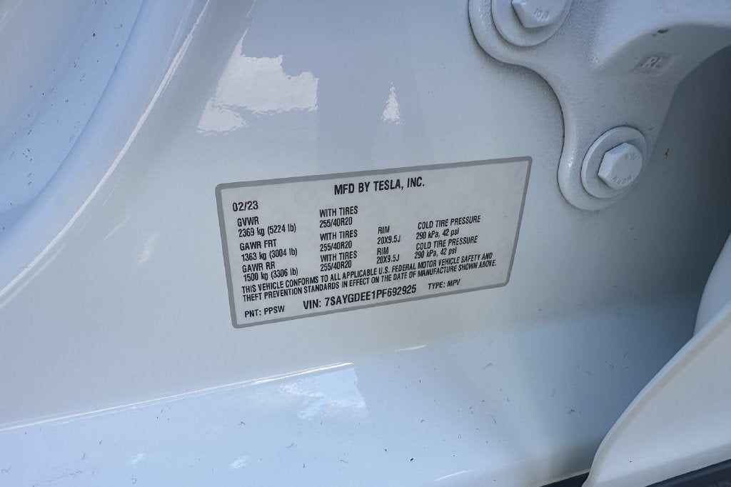 2023 Tesla Model Y Long Range