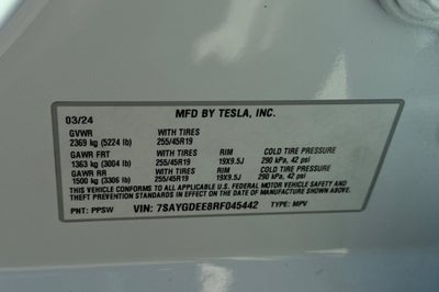 2024 Tesla Model Y Long Range
