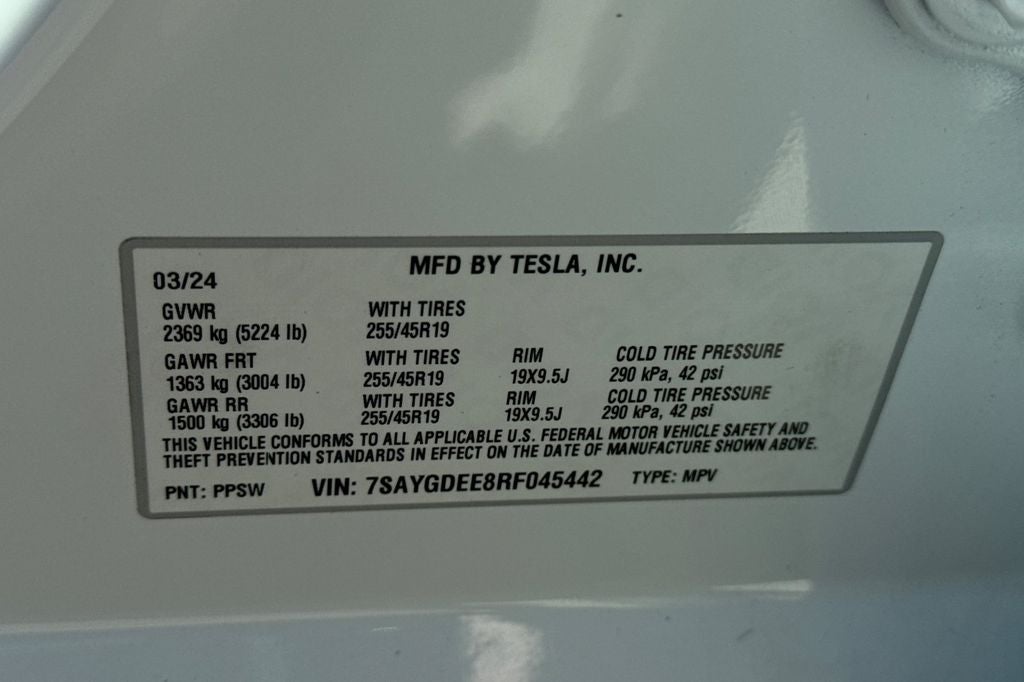 2024 Tesla Model Y Long Range