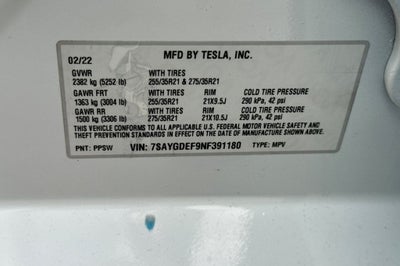 2022 Tesla Model Y Performance