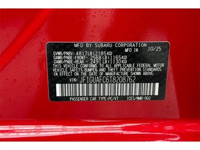 2026 Subaru IMPREZA Sport