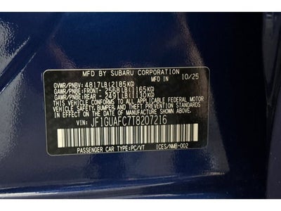 2026 Subaru Impreza Sport