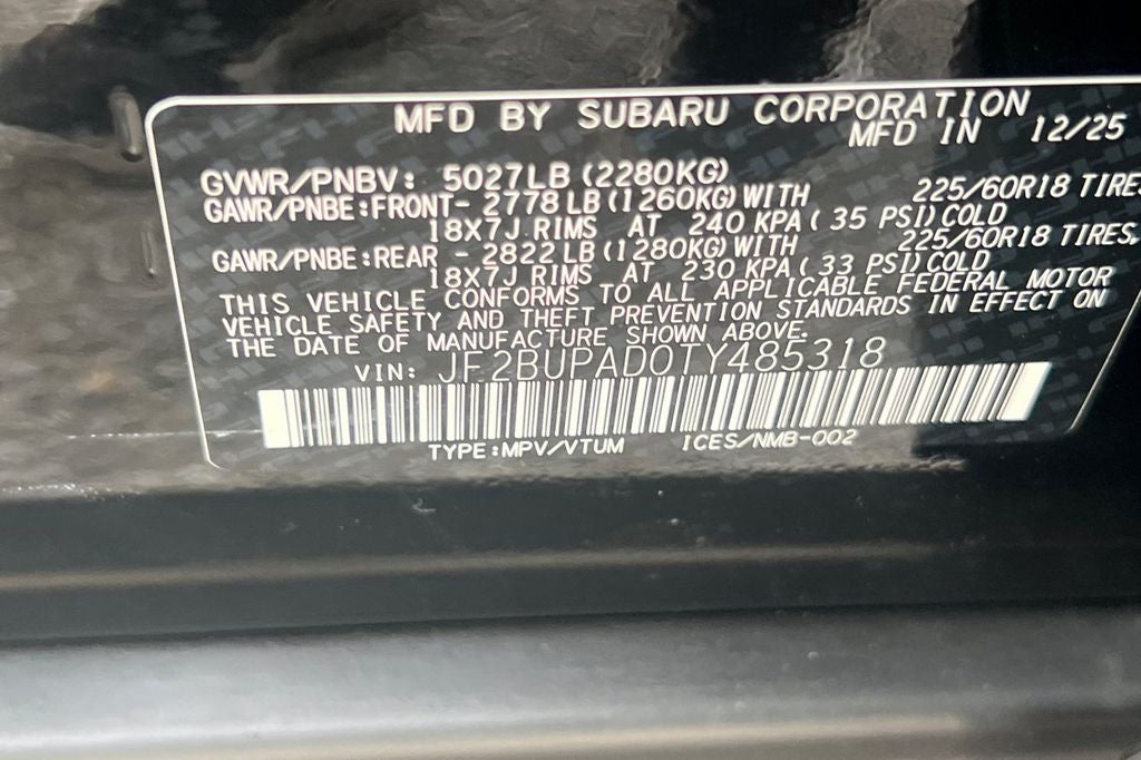 2026 Subaru OUTBACK Premium