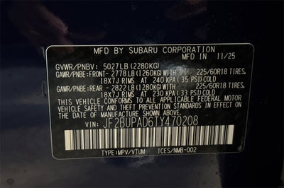 2026 Subaru OUTBACK Premium