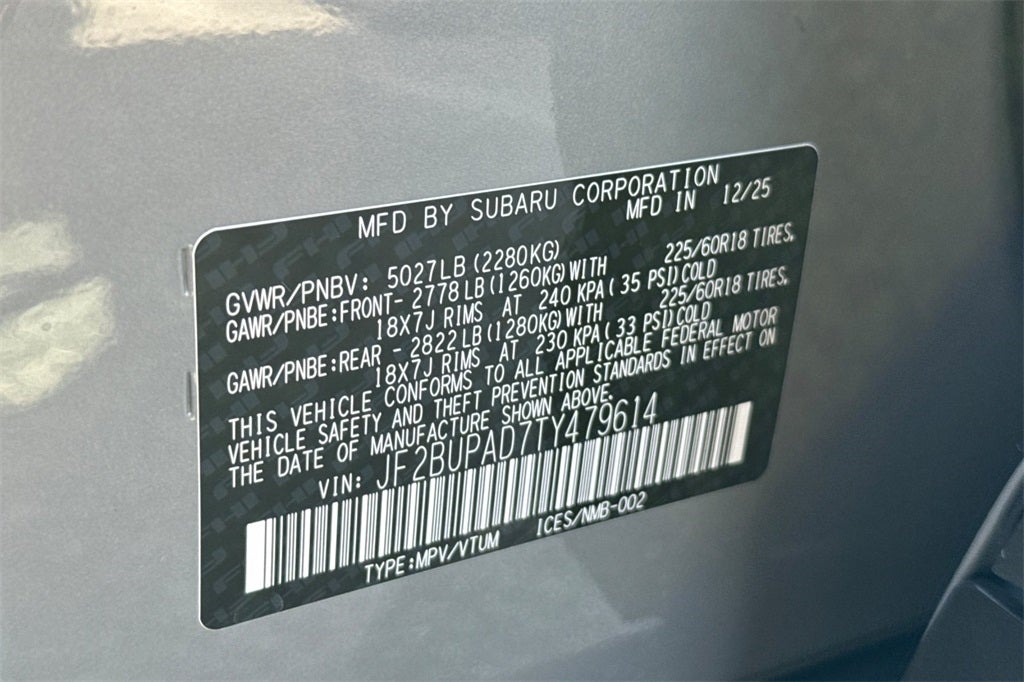 2026 Subaru OUTBACK Premium