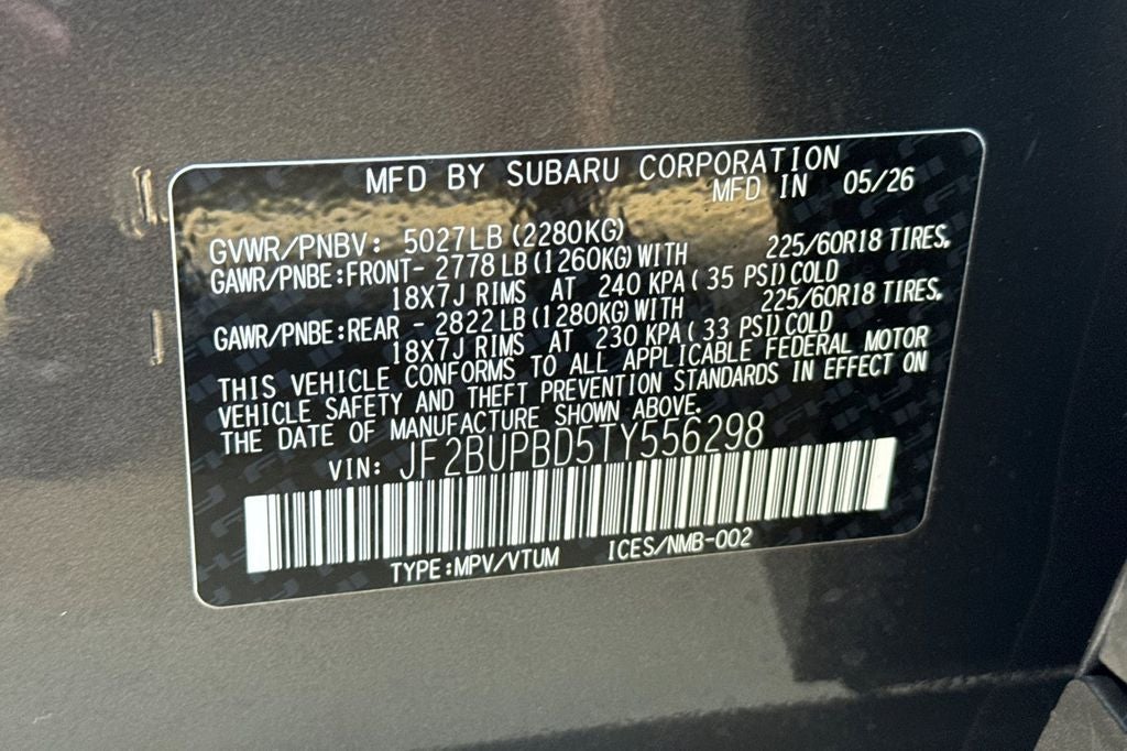 2026 Subaru OUTBACK Premium