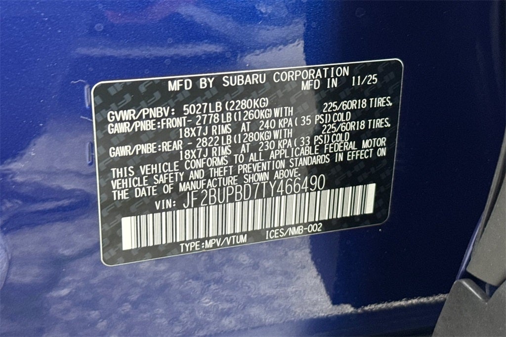 2026 Subaru OUTBACK Premium