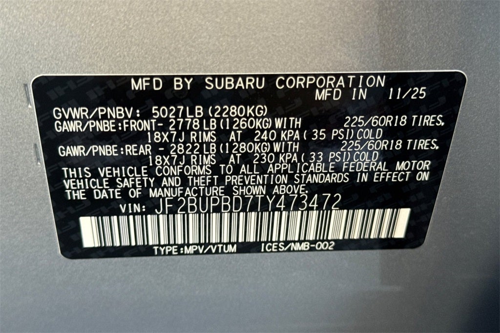 2026 Subaru OUTBACK Premium