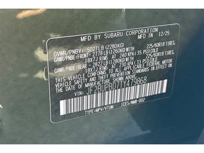 2026 Subaru OUTBACK Premium