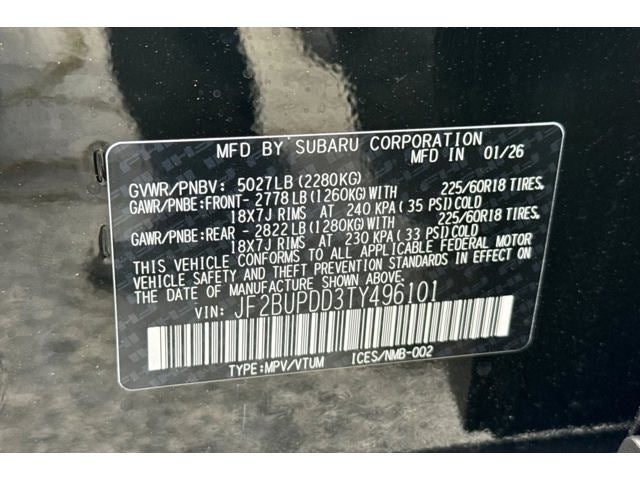 2026 Subaru OUTBACK Limited