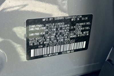 2026 Subaru OUTBACK Limited