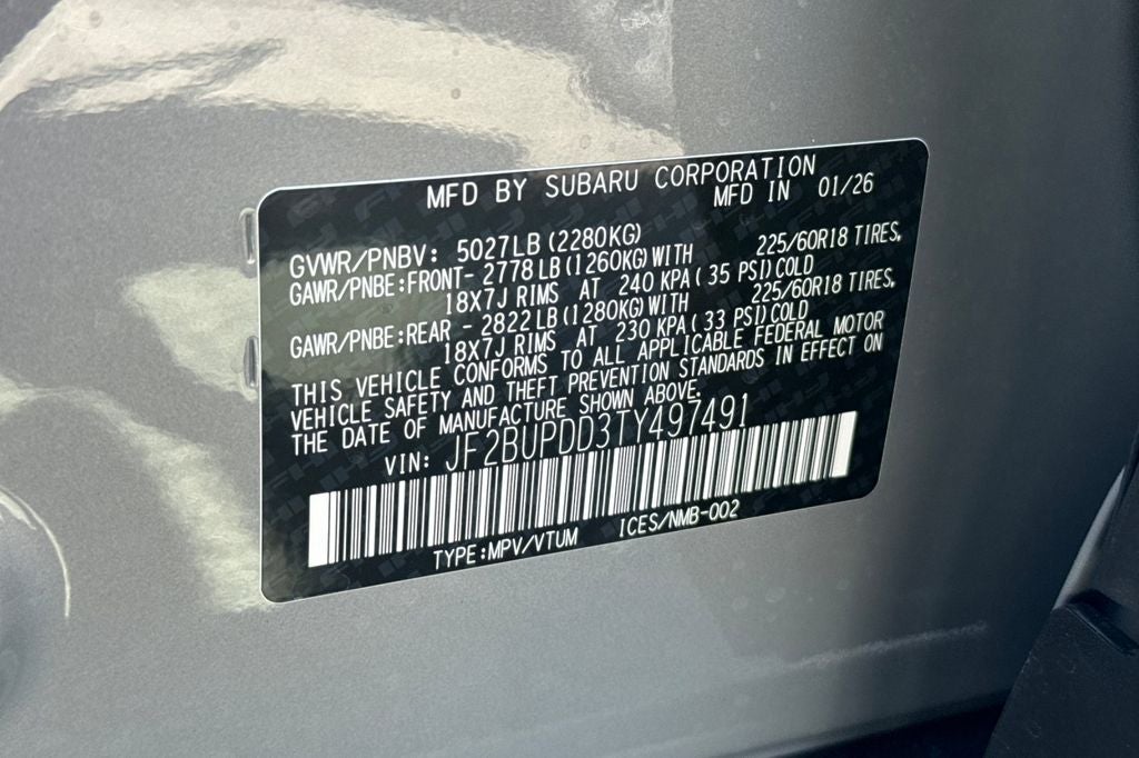 2026 Subaru OUTBACK Limited