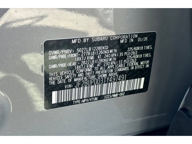 2026 Subaru OUTBACK Limited