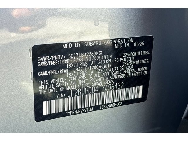 2026 Subaru OUTBACK Limited