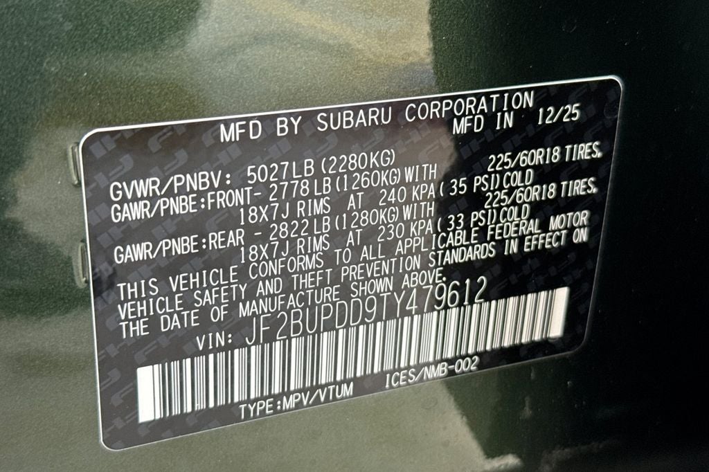 2026 Subaru OUTBACK Limited